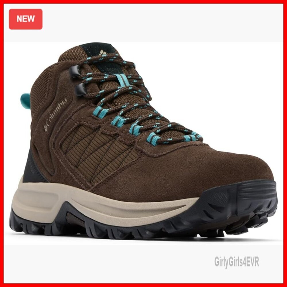 Waterproof Hiking Boots Suede Canvas Ankle Boots All Terrain Traction